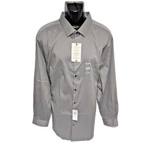 Van Heusen Tall Fit Long Sleeved Shirt - Size 20 - 35/36 - 4XL BNWT  Color Steel